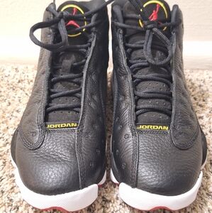 Nike Black and Red Sneakers